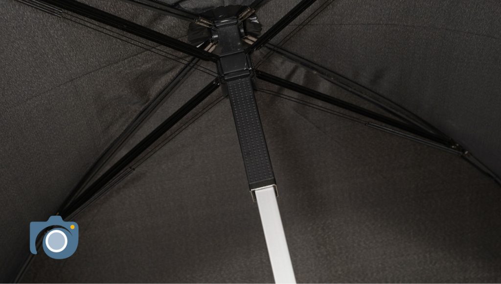 Branded umbrella product photos