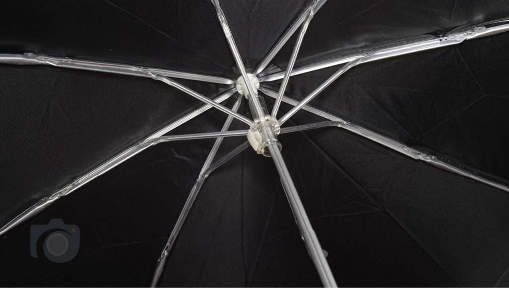 Watford Photographers branded close-up of umbrella mechanism