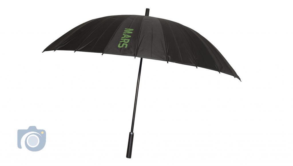 Product photos of a series of branded umbrellas by Watford Photographers